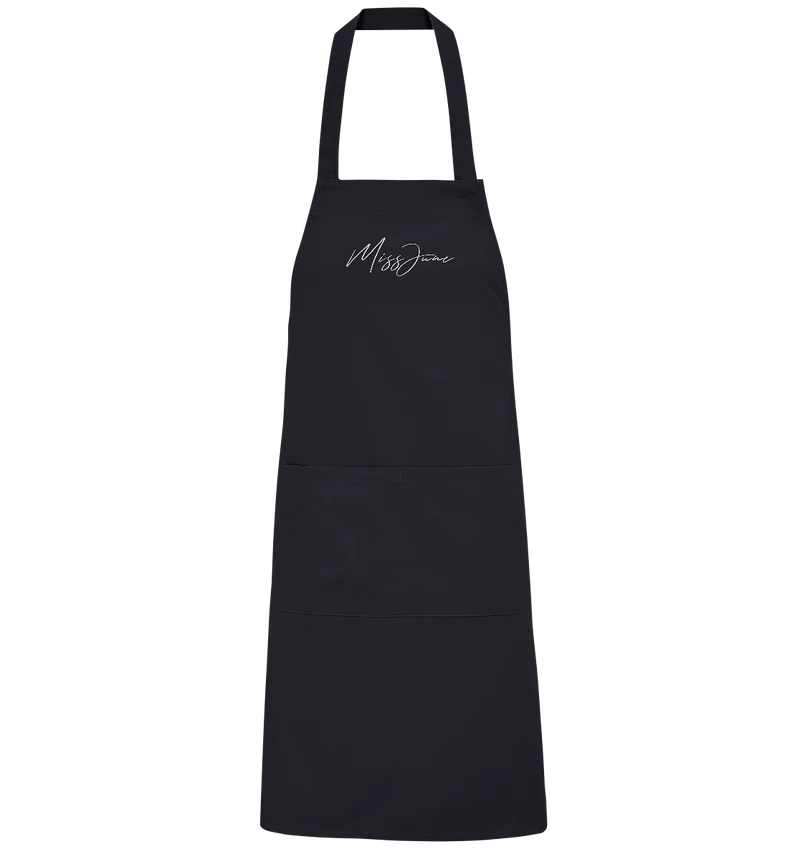 MissJuneDJ Logo - Organic Grillschürze
