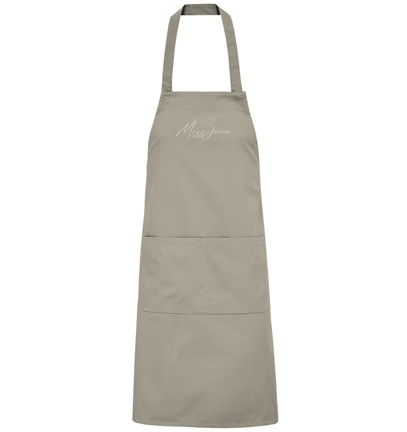 MissJuneDJ Logo - Organic Grillschürze